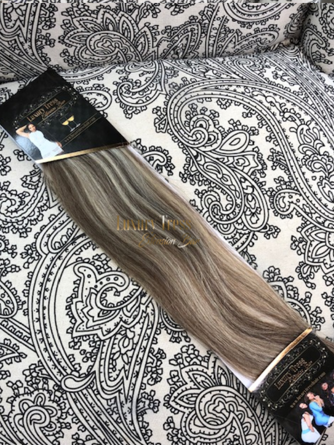 Luxury Tape-In Hair Extension #8/613 Ash Mixer
