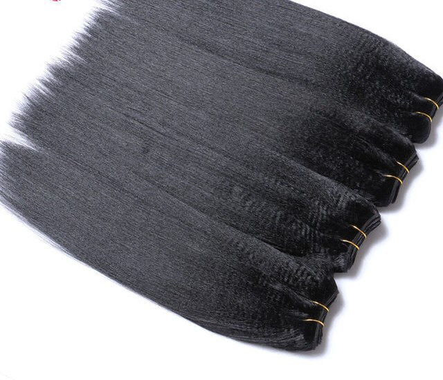 Yaki Straight No Chaser Brazilian Kinky Straight Sample