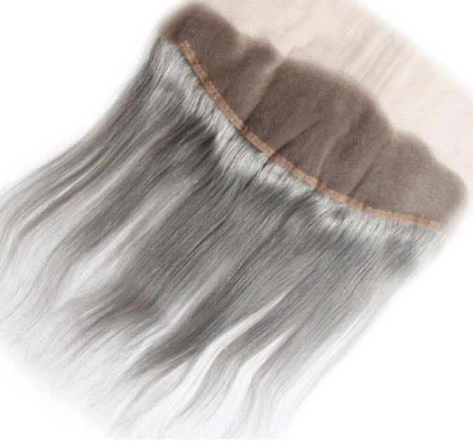 Platinum Grey Lace Frontal