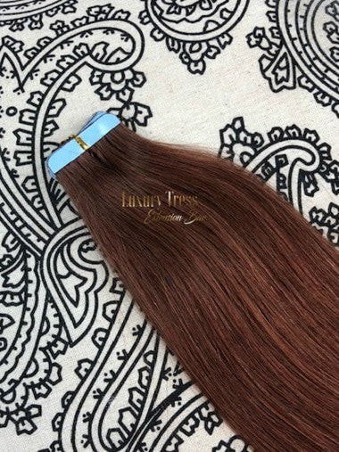 Luxury Tape-Ins Hair Extension #30 Pecan