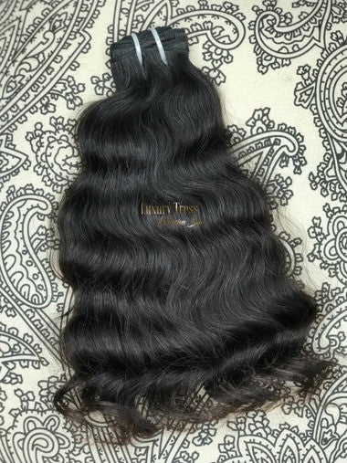 Wholesale Fine Wine Natural Wave Indian Temple Hair Bundles