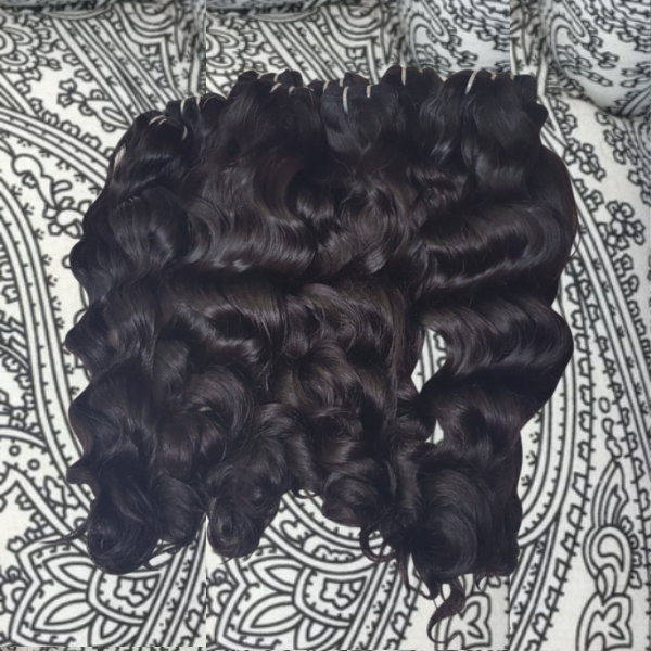 Fine Wine Natural Wave Indian Temple Hair Bundles