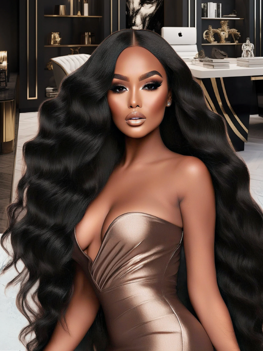 Fine Wine Raw Wave Indian Temple Hair Bundles