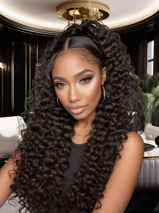 Sangria Deep Wave Human Hair Bundles