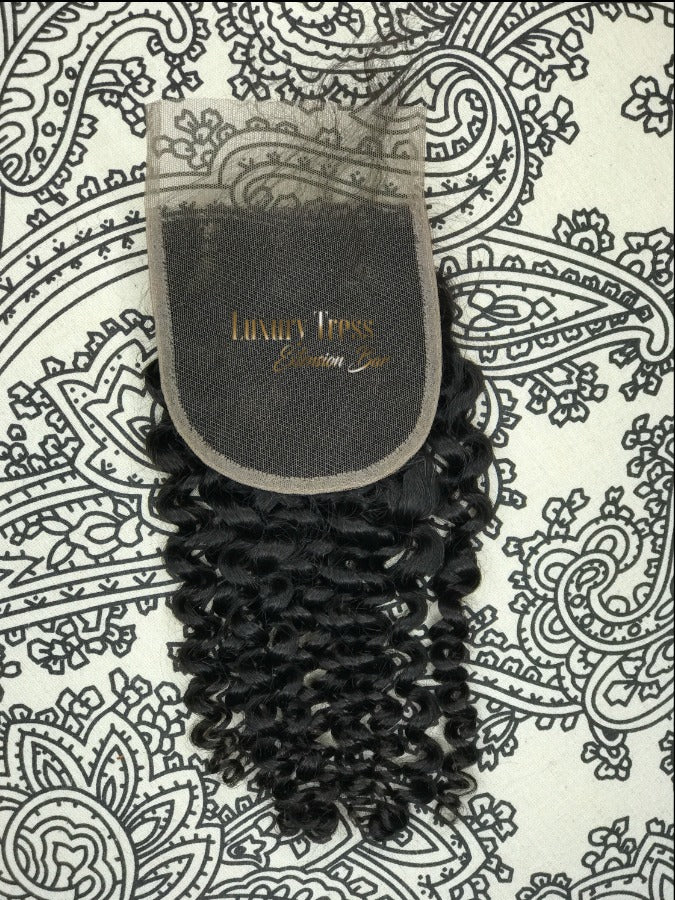Curly Lace Closure 4x4