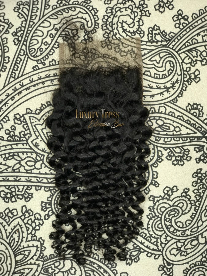 Curly Lace Closure 4x4