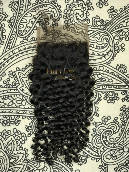 Curly Lace Closure 4x4