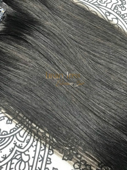 Luxury Clip-Ins Hair Extension #1B Espresso