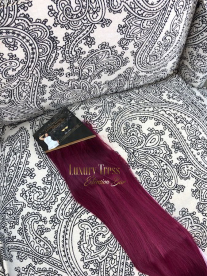 Luxury Clip-Ins Hair Extension #BURGUNDY