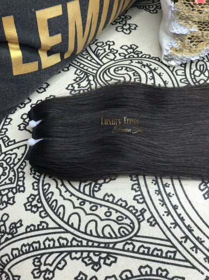 Long Island Straight Raw Indian Temple Hair Bundles