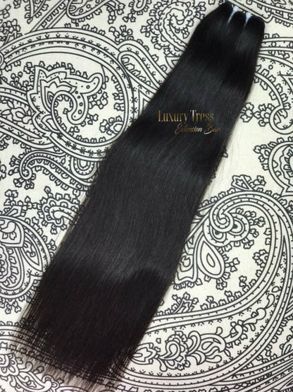 Long Island Straight Raw Indian Temple Hair Bundles