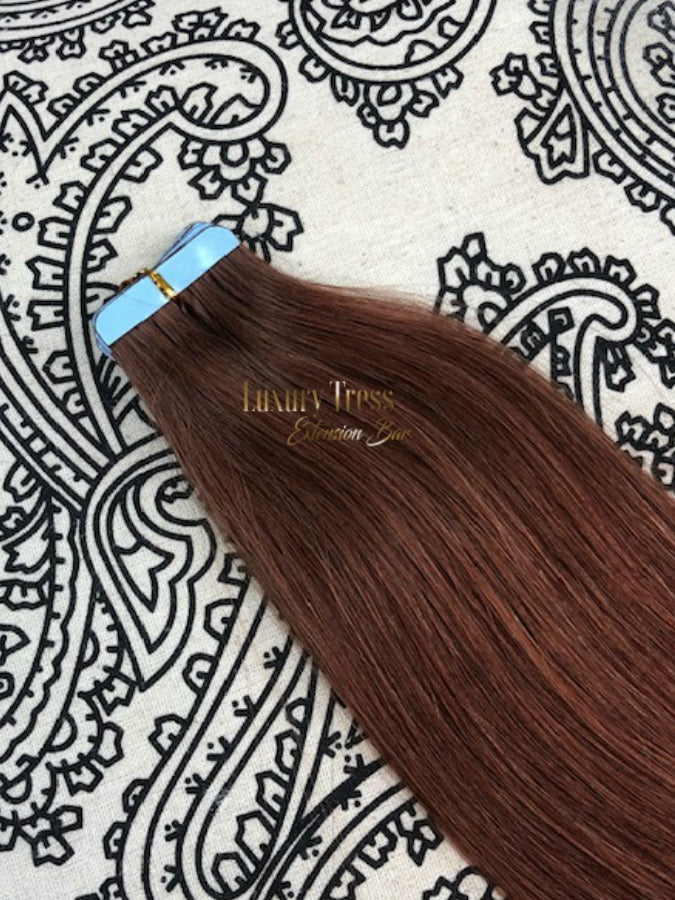 Luxury Tape-In Hair Extension #30 Pecan