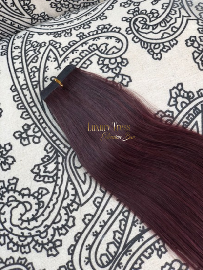 Luxury Tape-In Hair Extension #99J Halle Berry