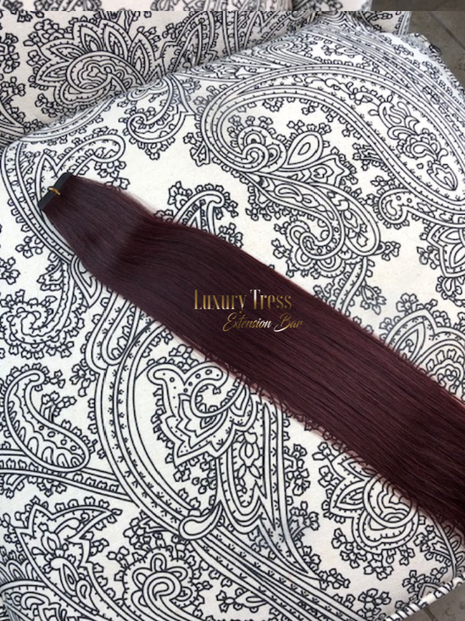 Luxury Tape-In Hair Extension #99J Halle Berry