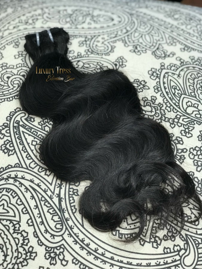 Chardonnay Body Wave Indian Temple Hair Bundles