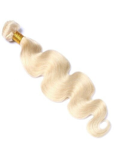 White Russian Body Wave Blonde Indian Hair Bundles Hair Club