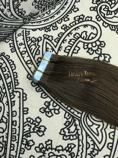 Luxury Tape-Ins Hair Extension #2 Luxury Brown