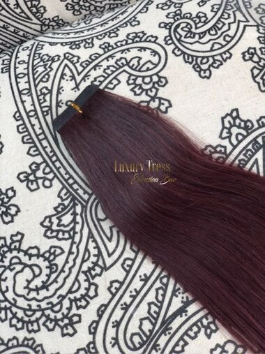 Luxury Tape-Ins Hair Extension #99J Halle Berry