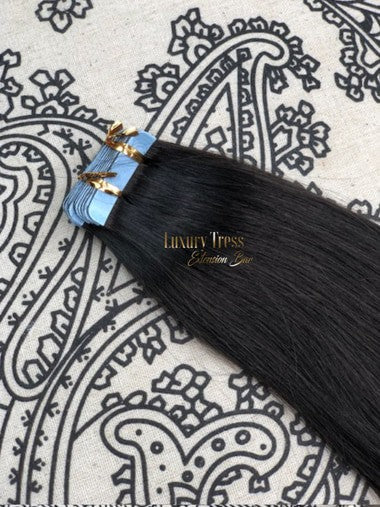 Luxury Tape-Ins Hair Extension #1B Espresso