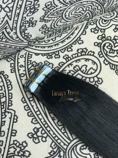 Luxury Tape-Ins Hair Extension #1 Black Diamond