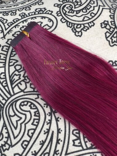 Luxury Tape-Ins Hair Extension #BURG