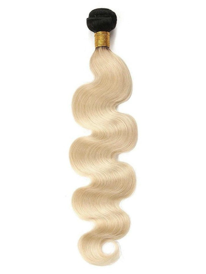 Black Russian Ombre Body Wave Blonde Indian Hair Bundles