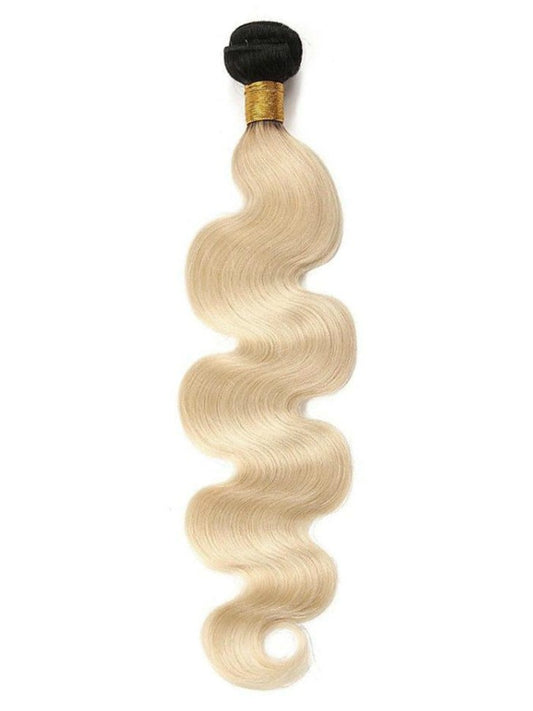 Black Russian Ombre Body Wave Blonde Indian Hair Bundles